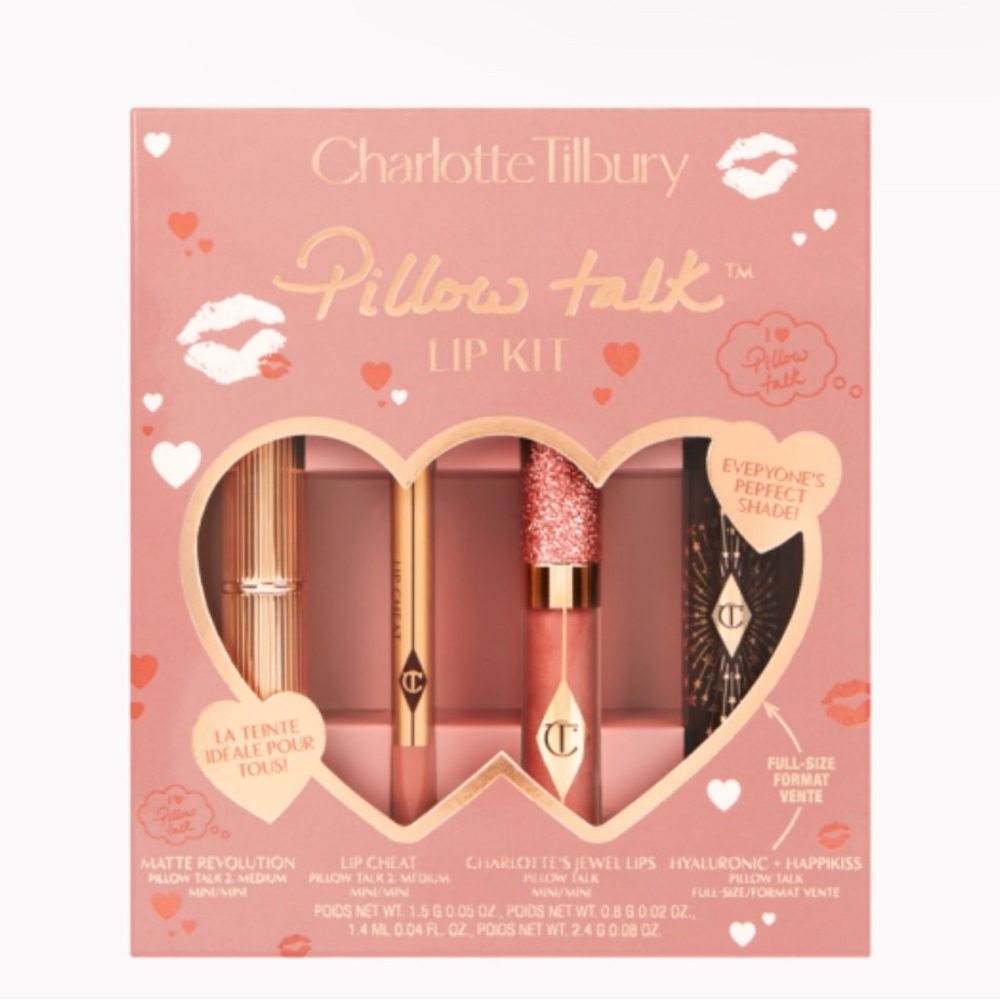 Charlotte Tilbury Pillow Talk Lip Kit. Limited Edition